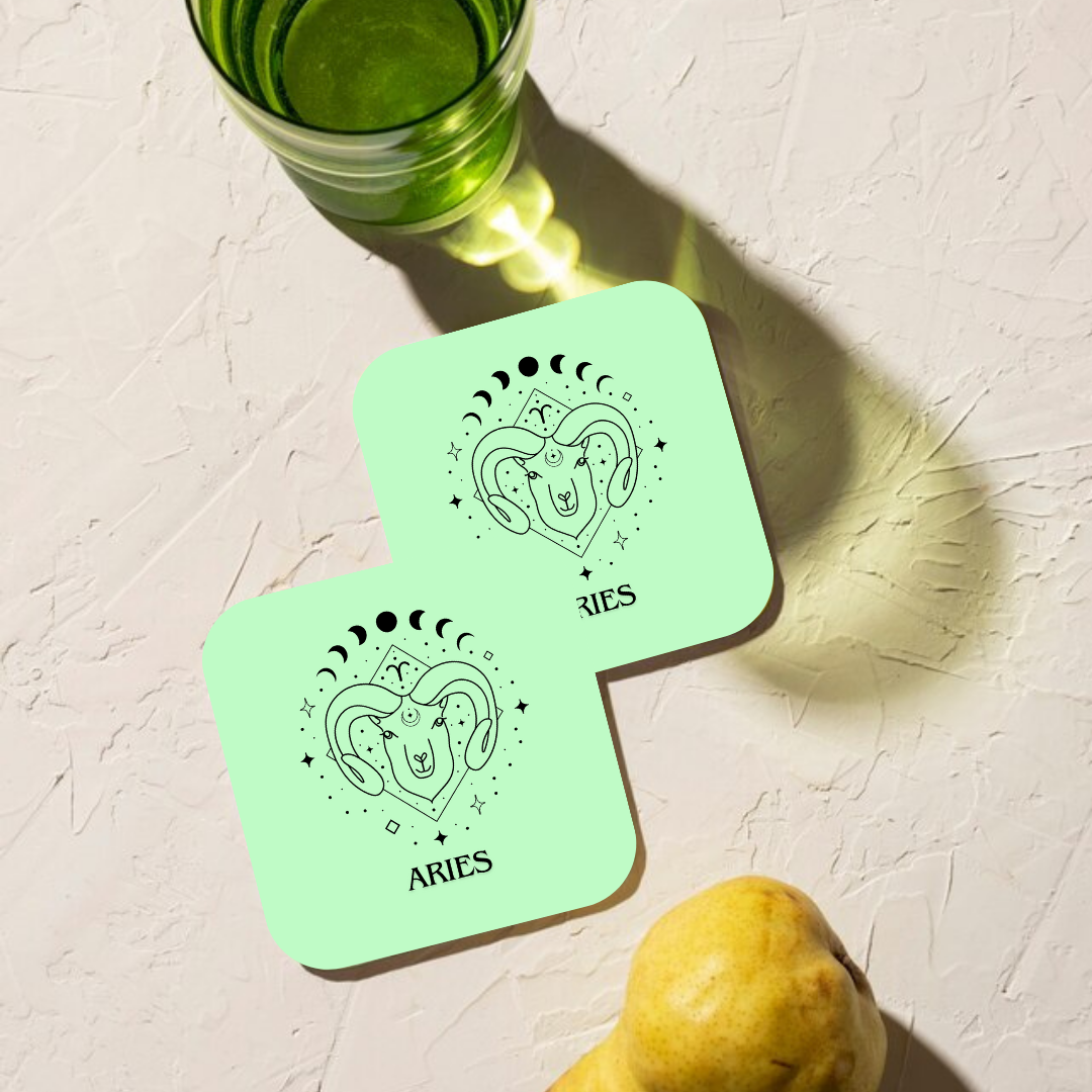 Aries Zodiac Coaster