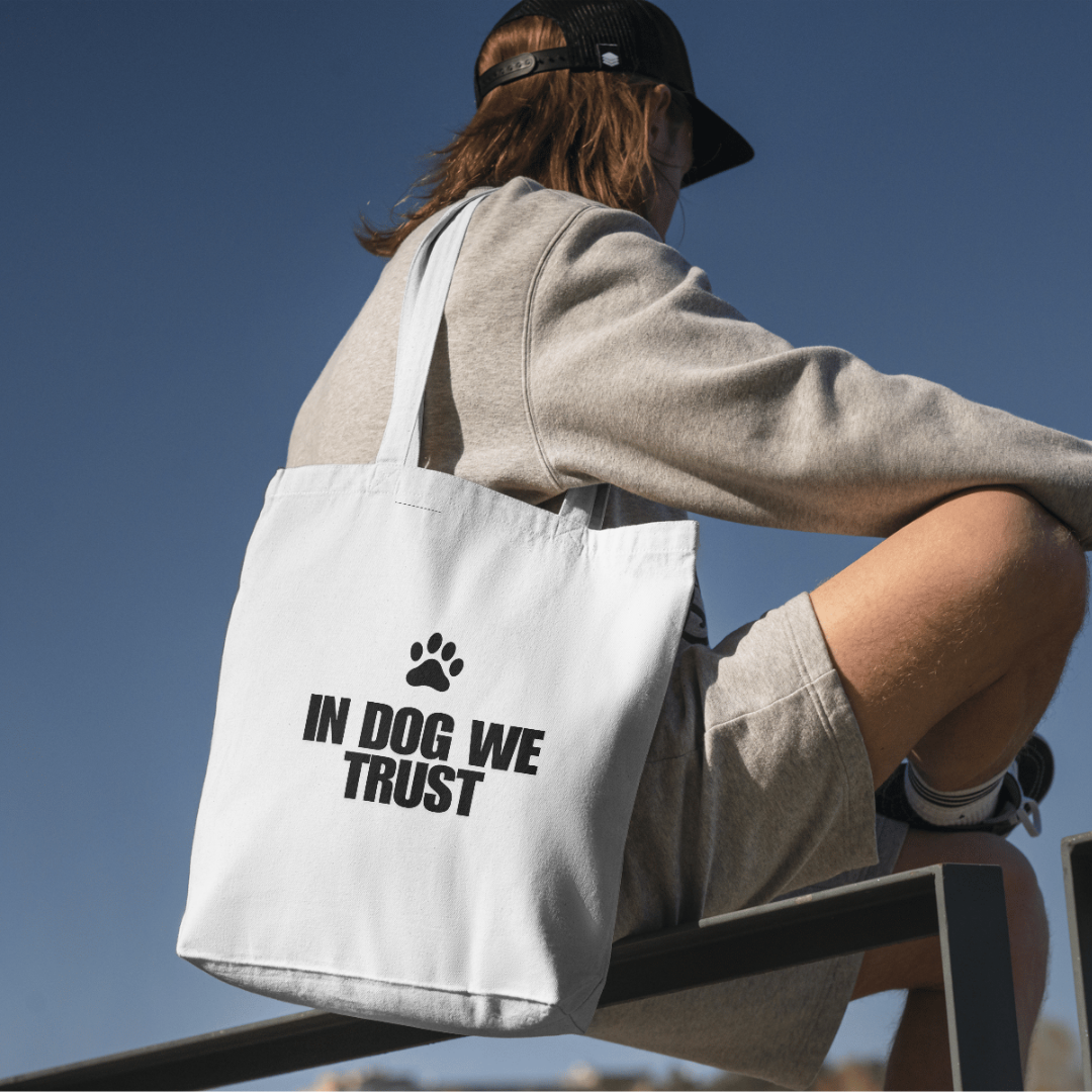 In dog we trust Tote Bag