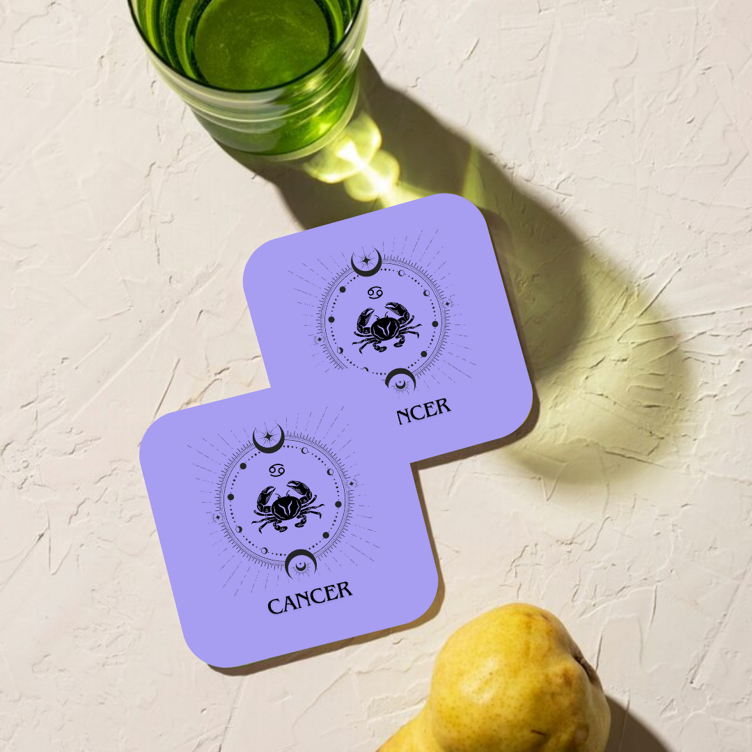 Cancer Zodiac Coaster