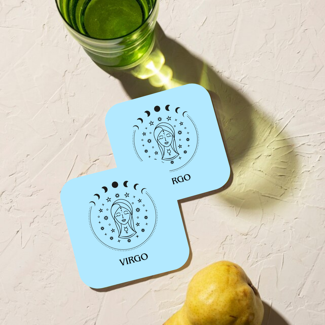 Virgo Zodiac Coaster
