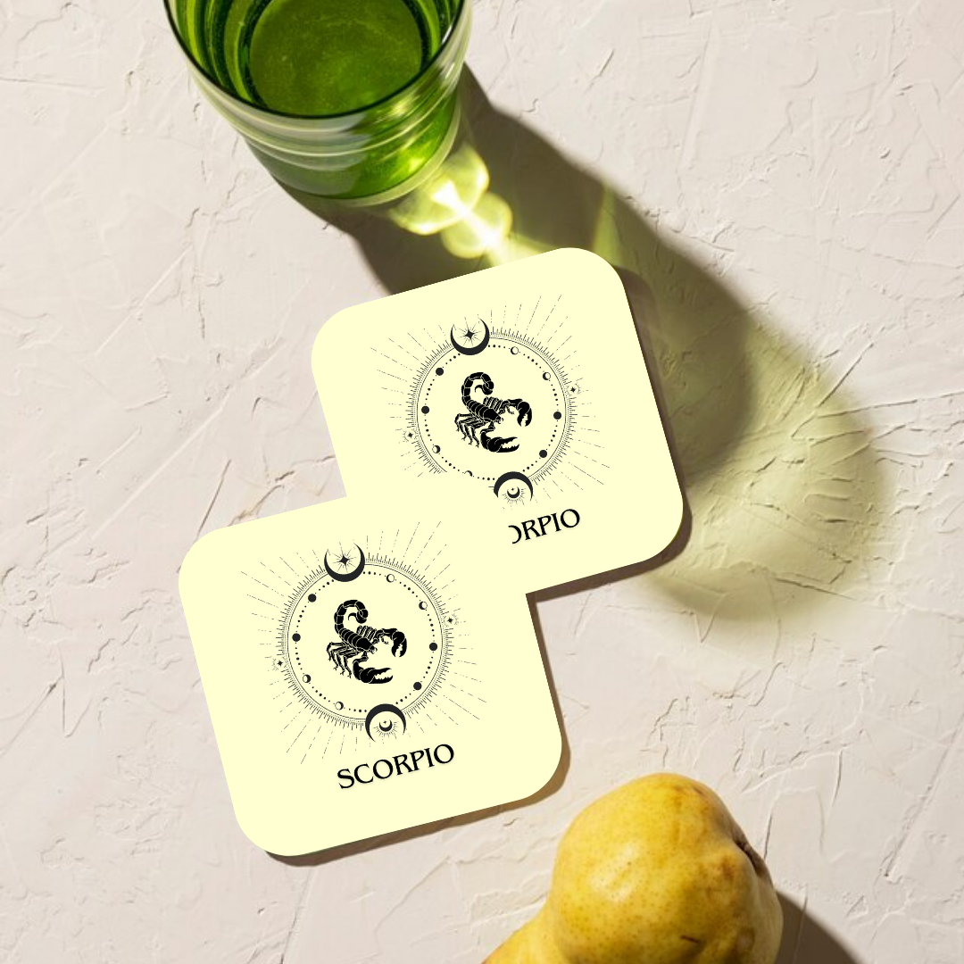 Scorpio Zodiac Coaster