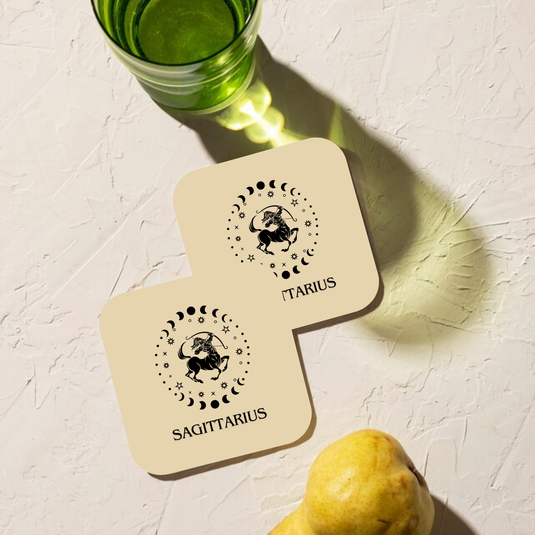 Sagittarius Zodiac Coaster