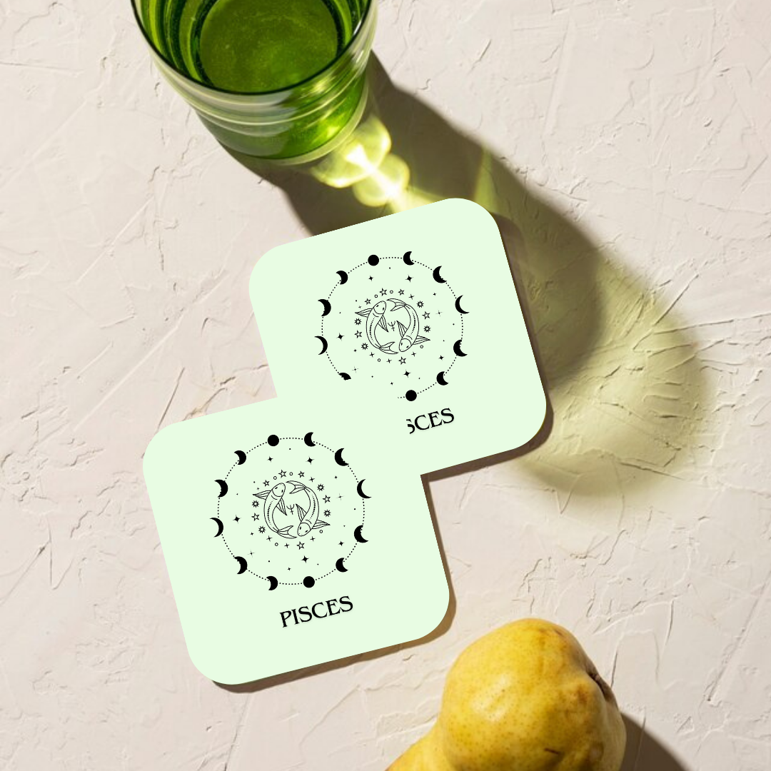 Pisces Zodiac Coaster