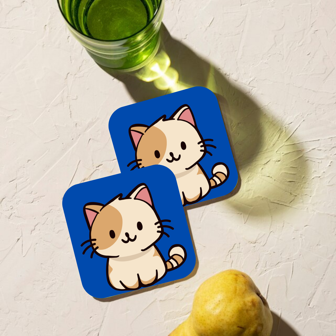 Purr-fect Cat Coaster
