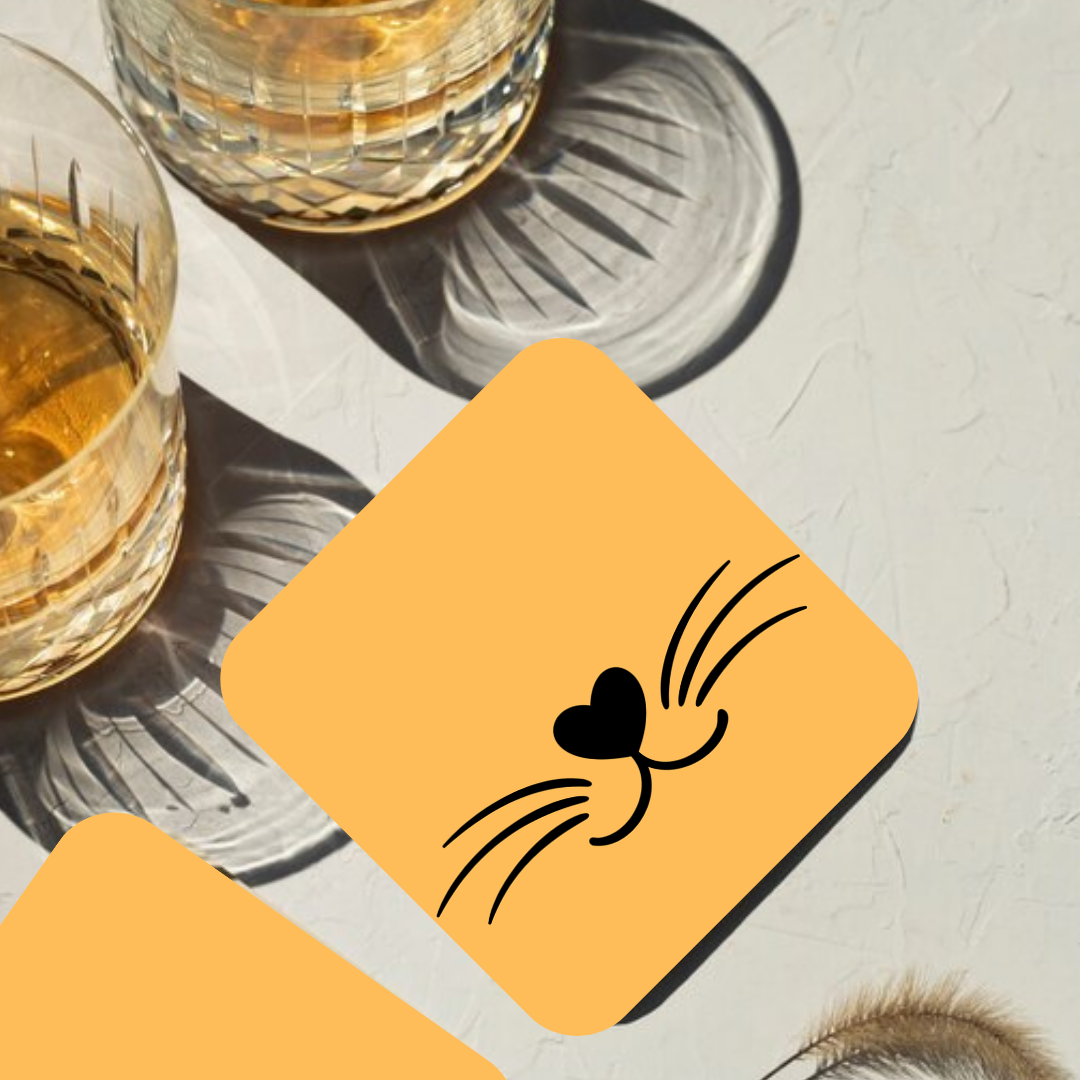 Purr-fect Cat Coaster