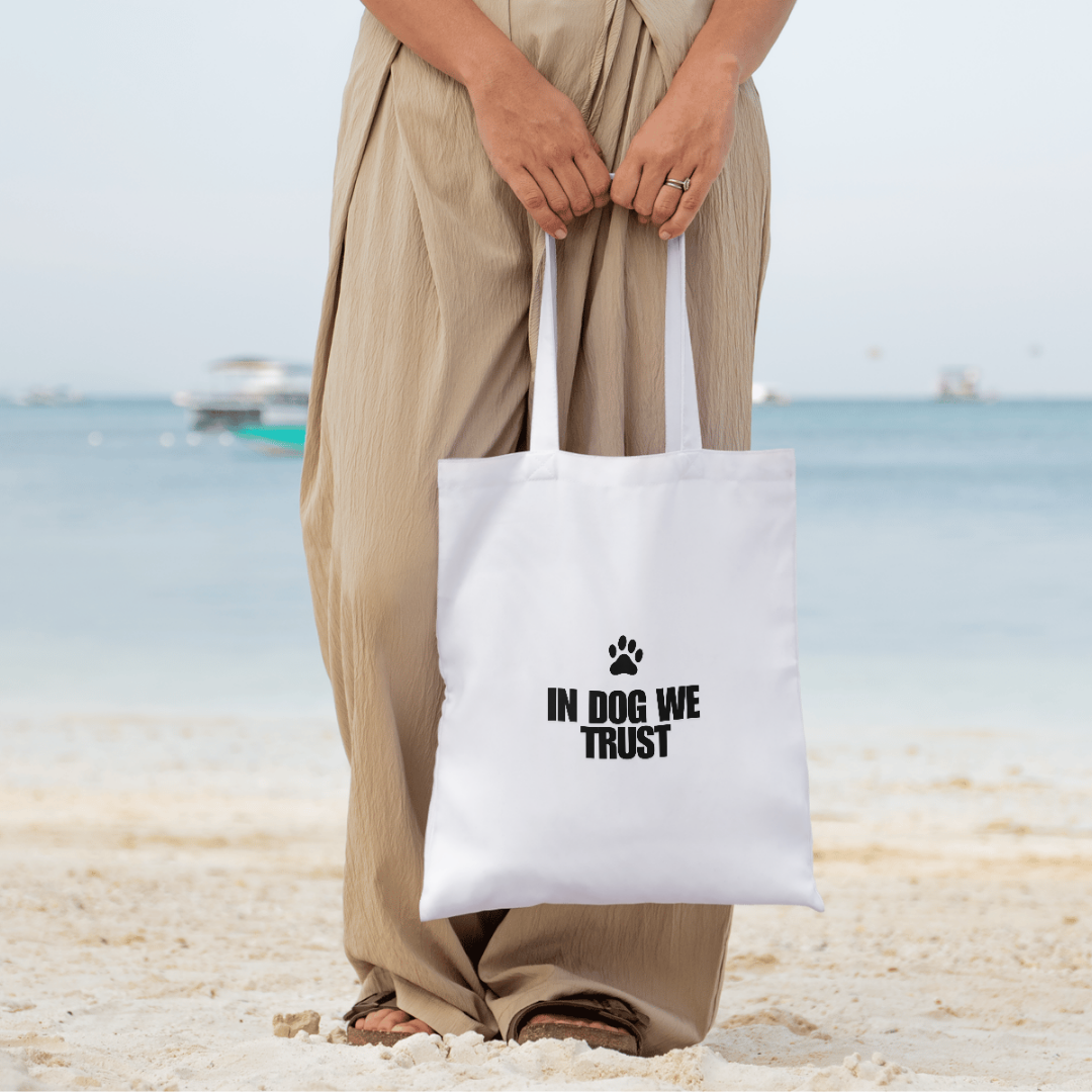 In dog we trust Tote Bag