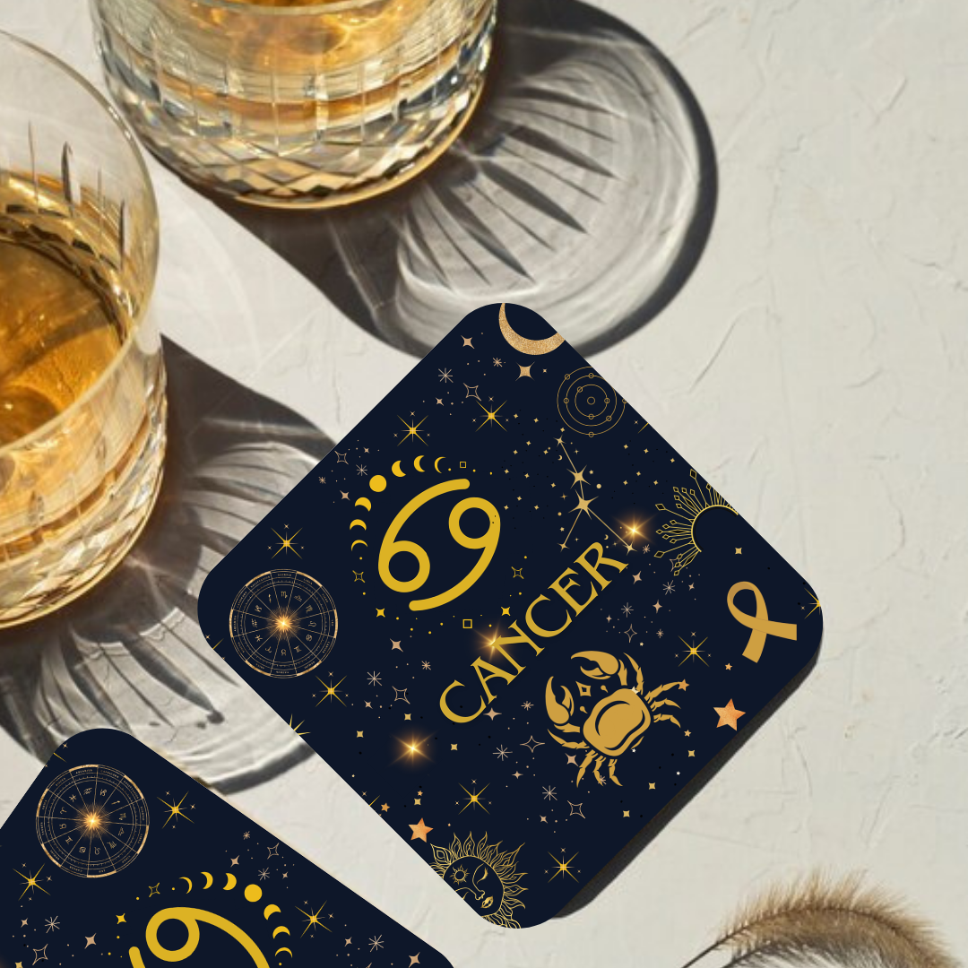 Cancer Zodiac Coaster
