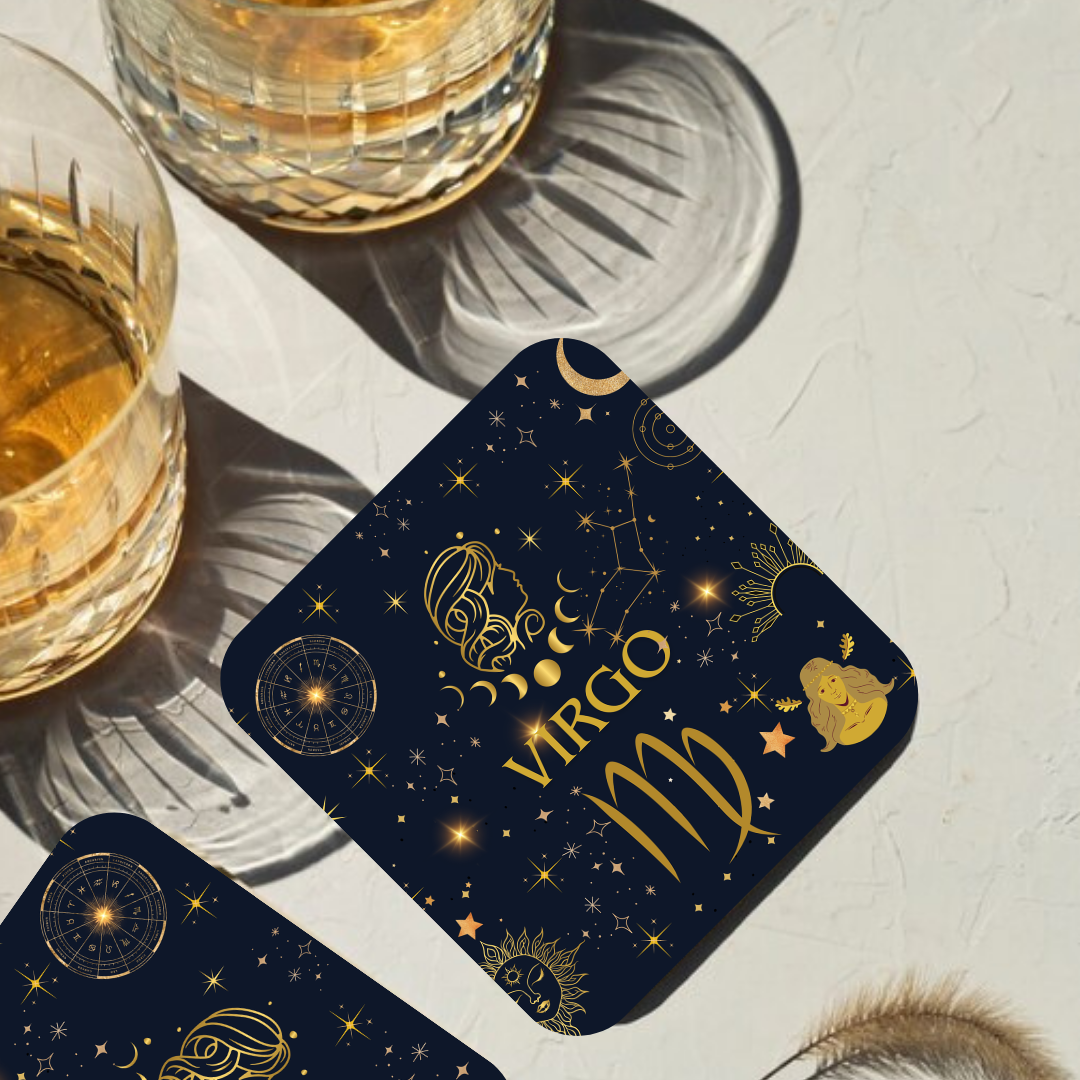 Leo Zodiac Coaster