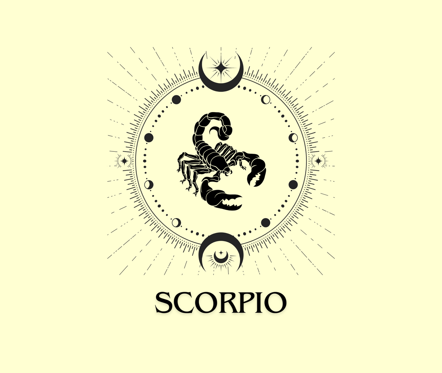 Scorpio Zodiac Sign Tumbler