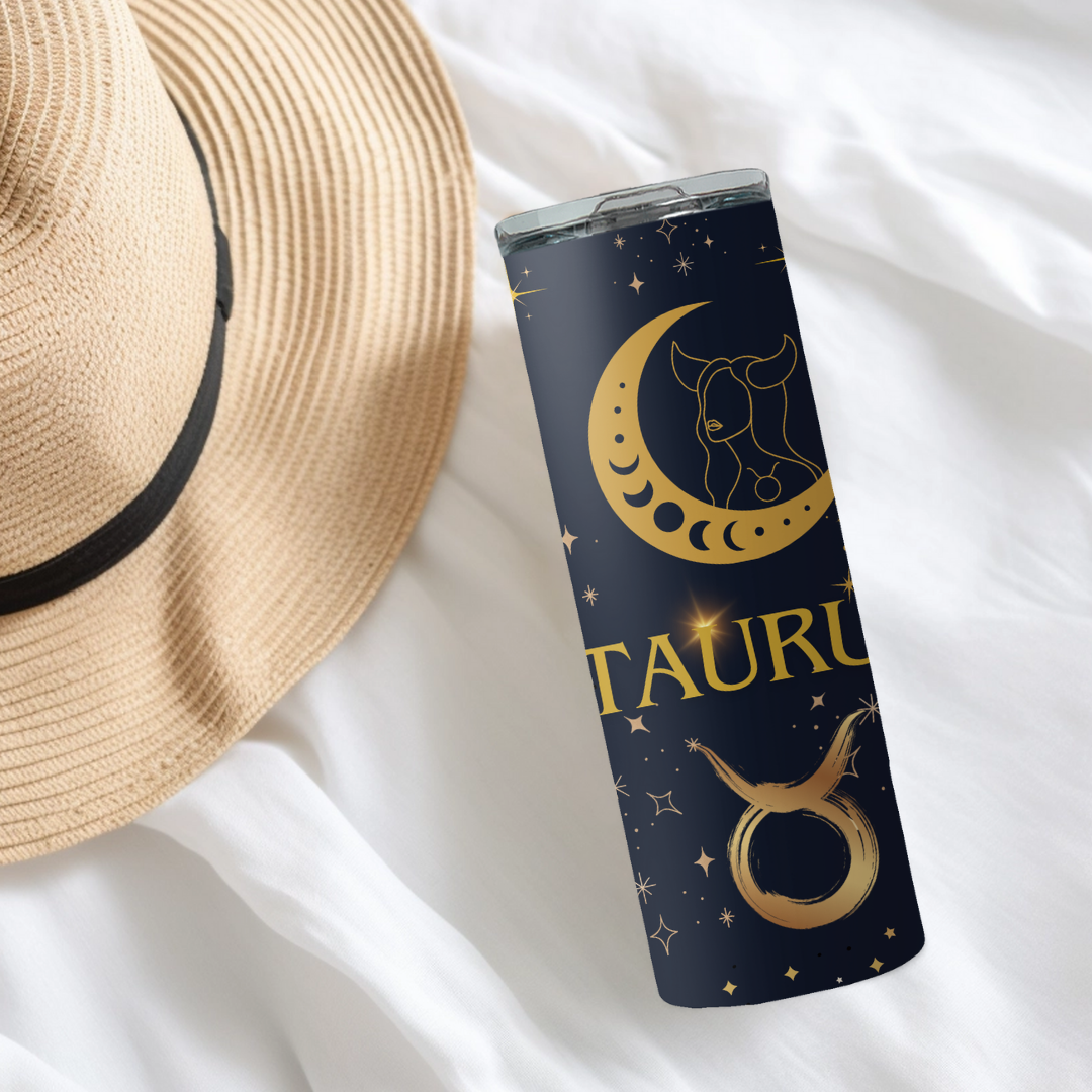 Taurus Zodiac Sign Tumbler