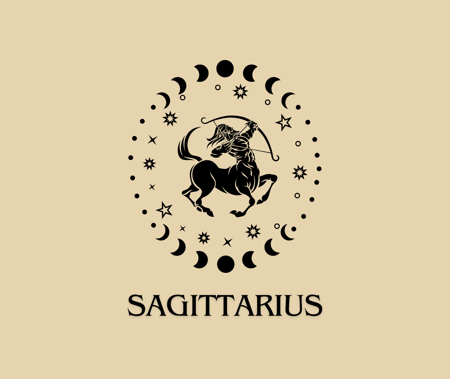 Sagittarius Zodiac Sign Tumbler