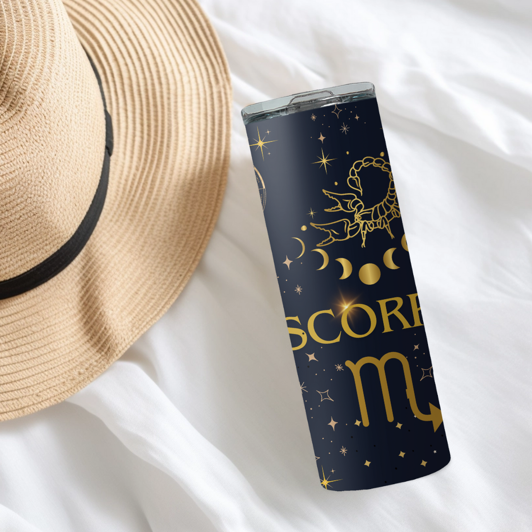 Scorpio Zodiac Sign Tumbler
