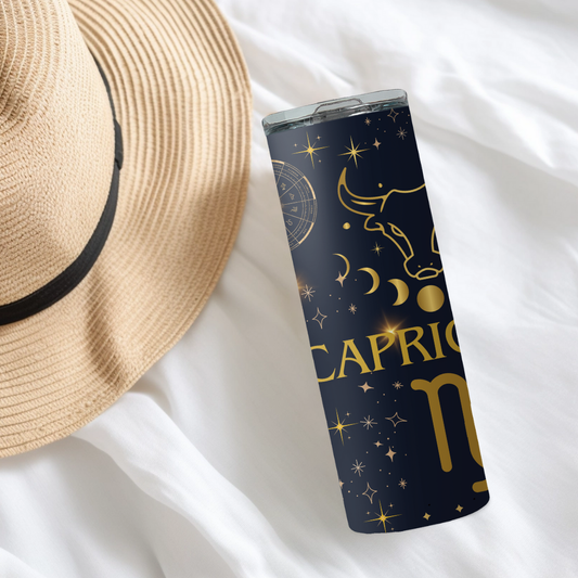 Capricorn Zodiac Sign Tumbler