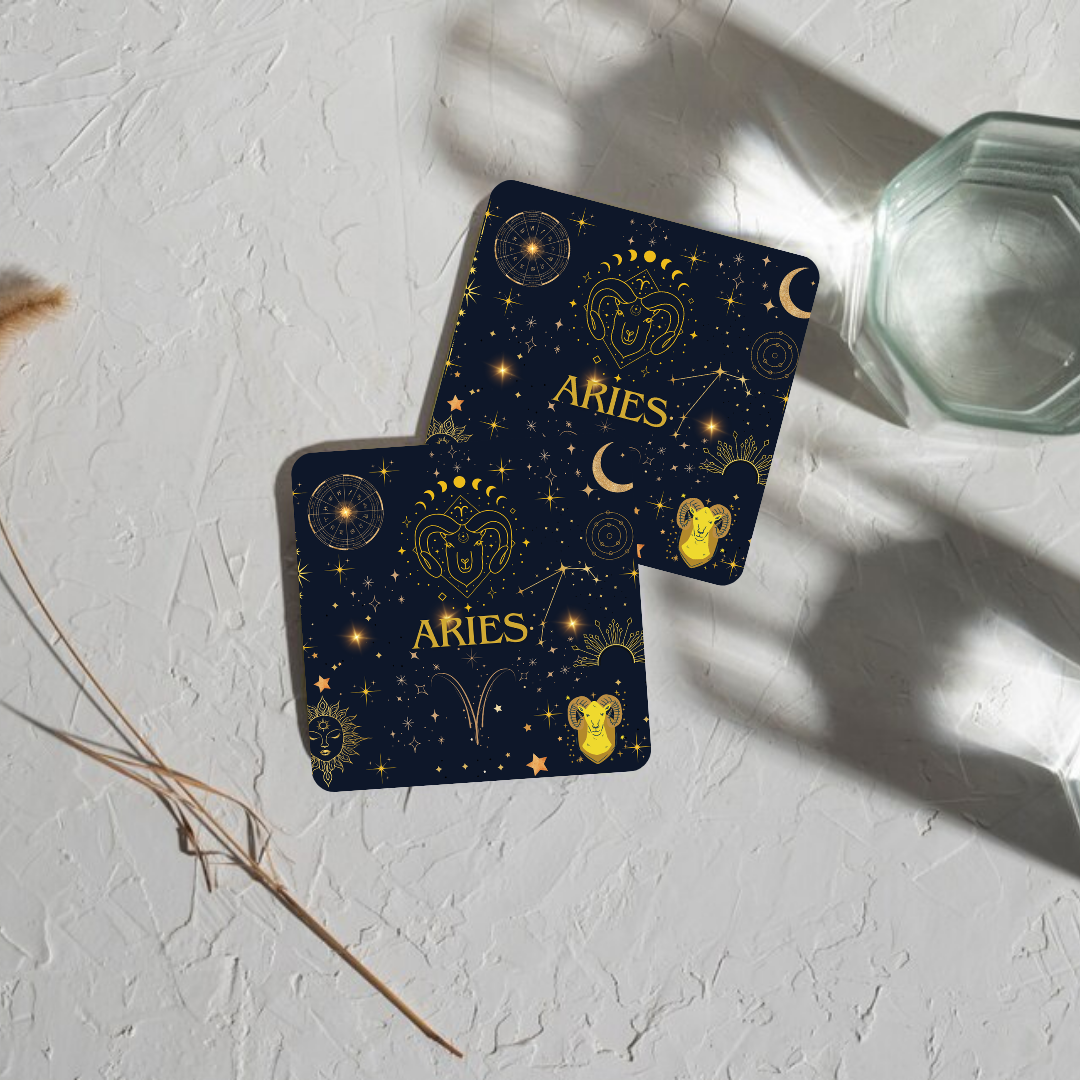 Aries Zodiac Coaster