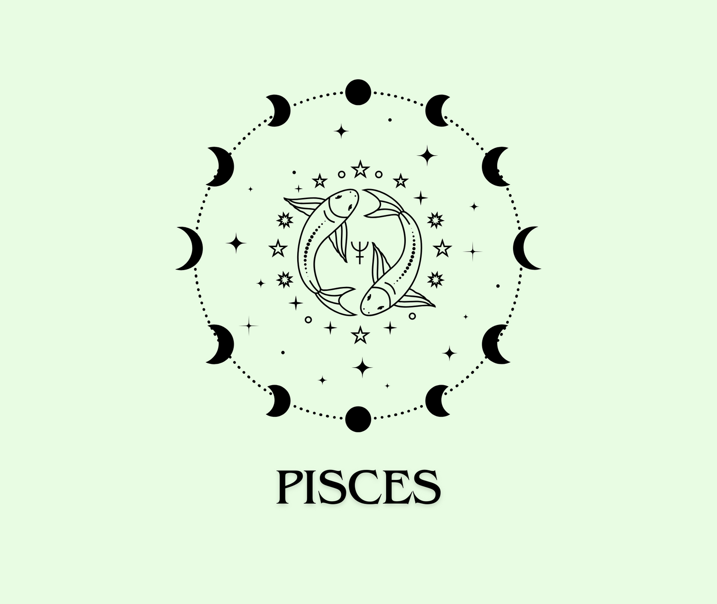 Pisces Zodiac Sign Tumbler