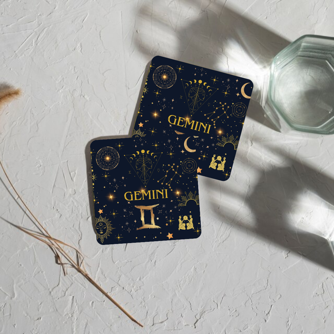 Gemini Zodiac Coaster