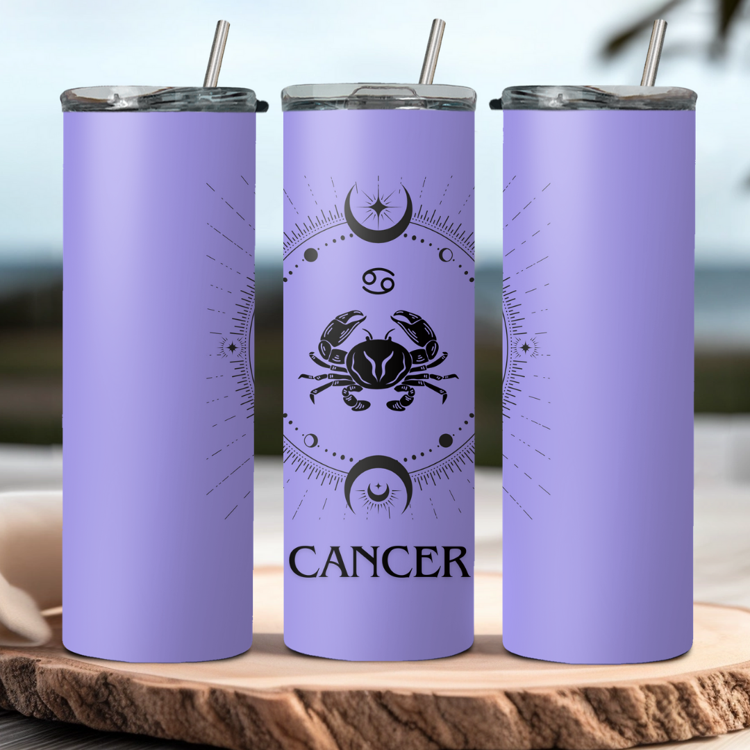 Cancer Zodiac Sign Tumbler