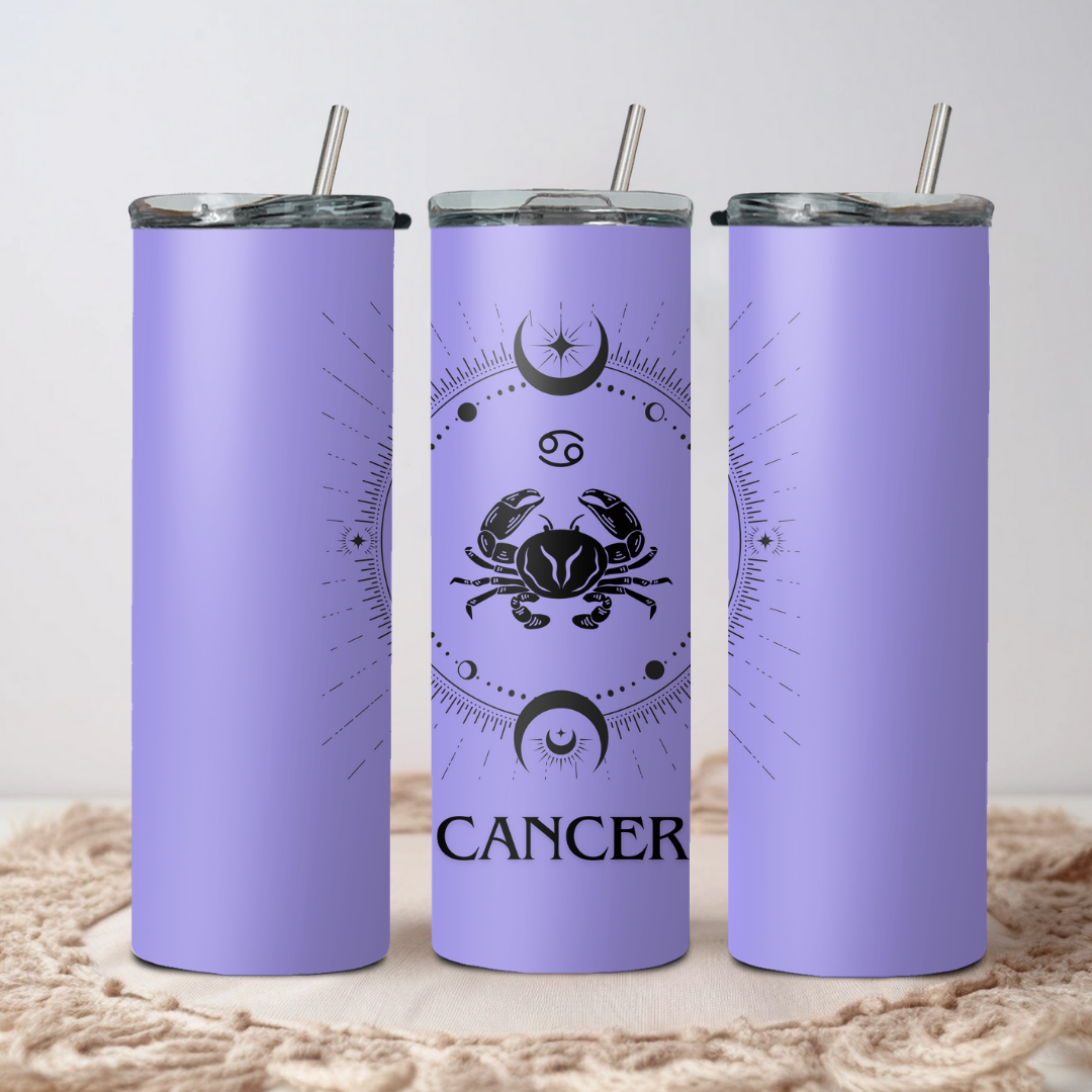 Cancer Zodiac Sign Tumbler