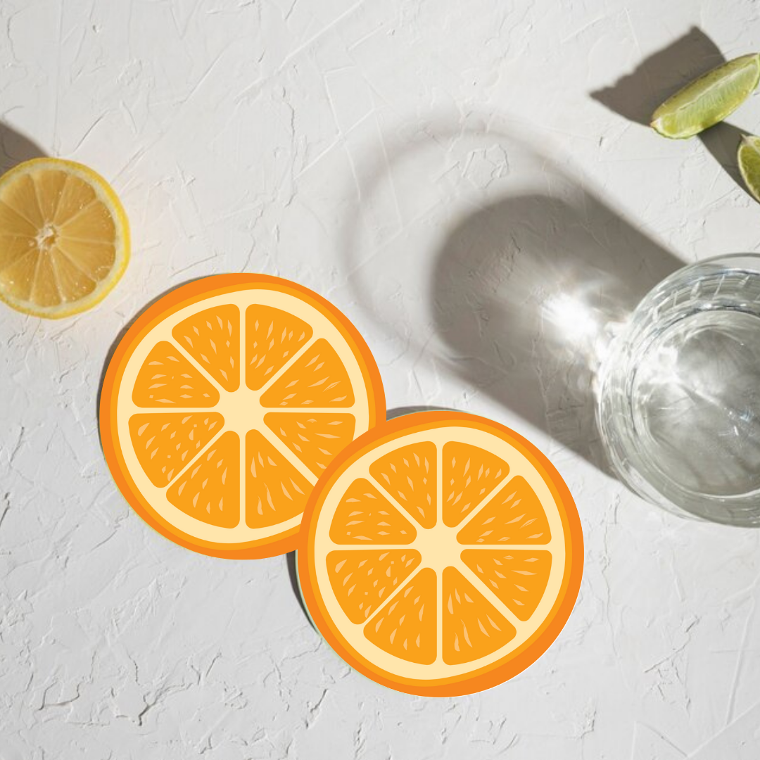 Orange you glad for this coaster?