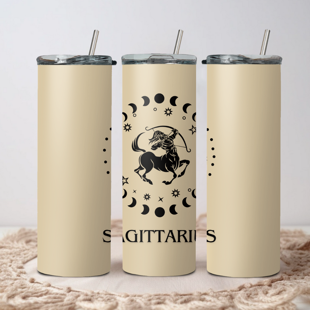Sagittarius Zodiac Sign Tumbler