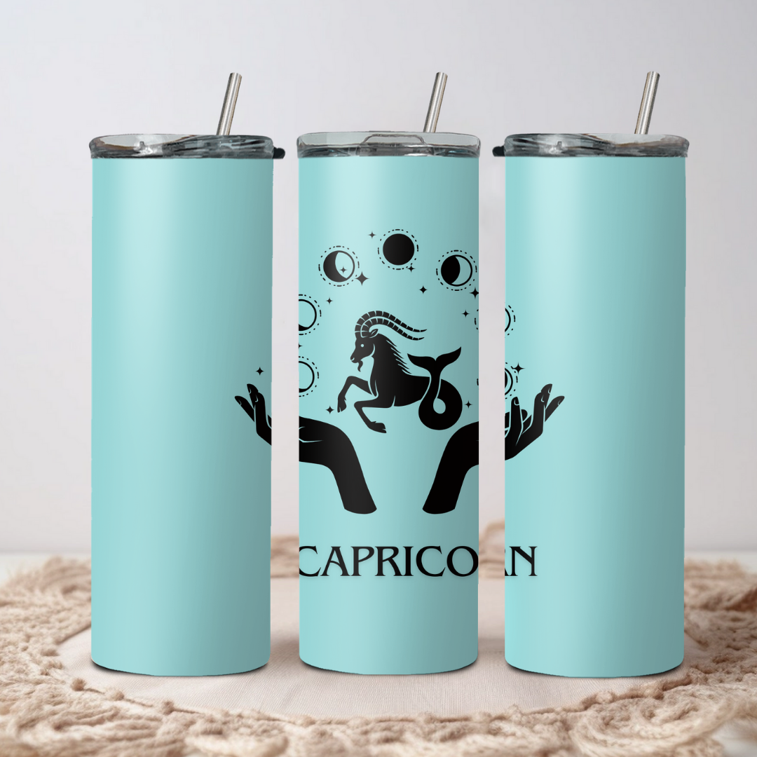 Capricorn Zodiac Sign Tumbler