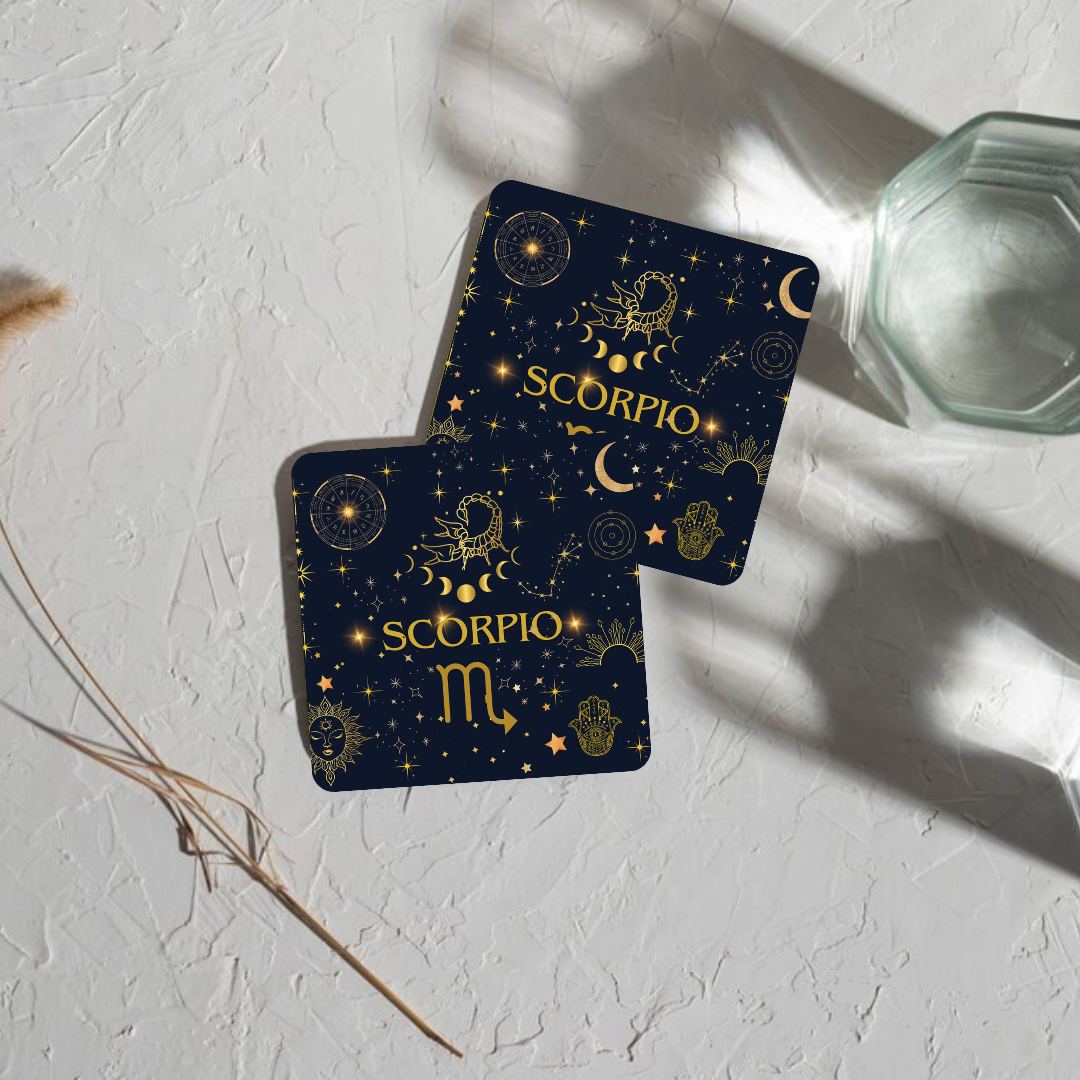Scorpio Zodiac Coaster