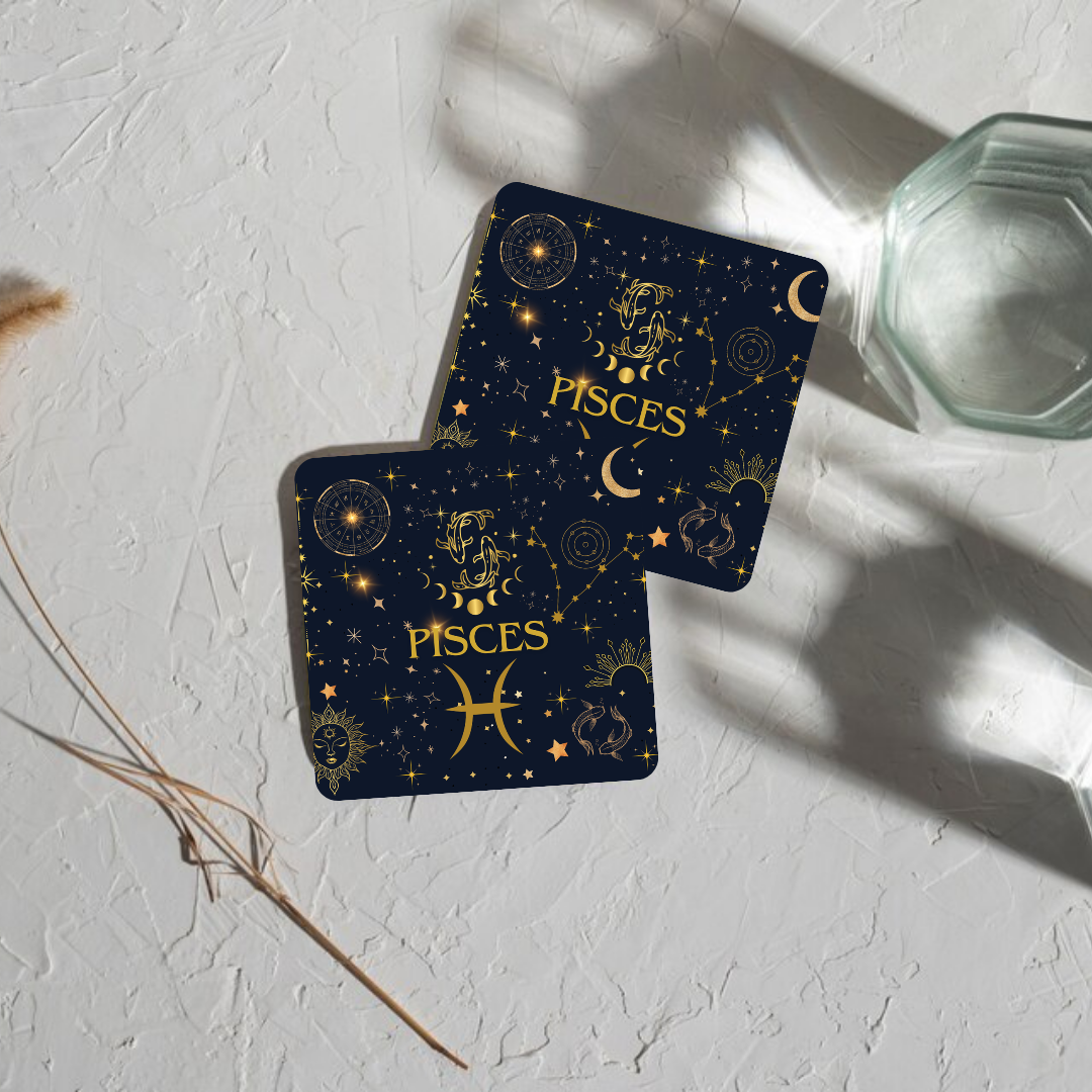 Pisces Zodiac Coaster