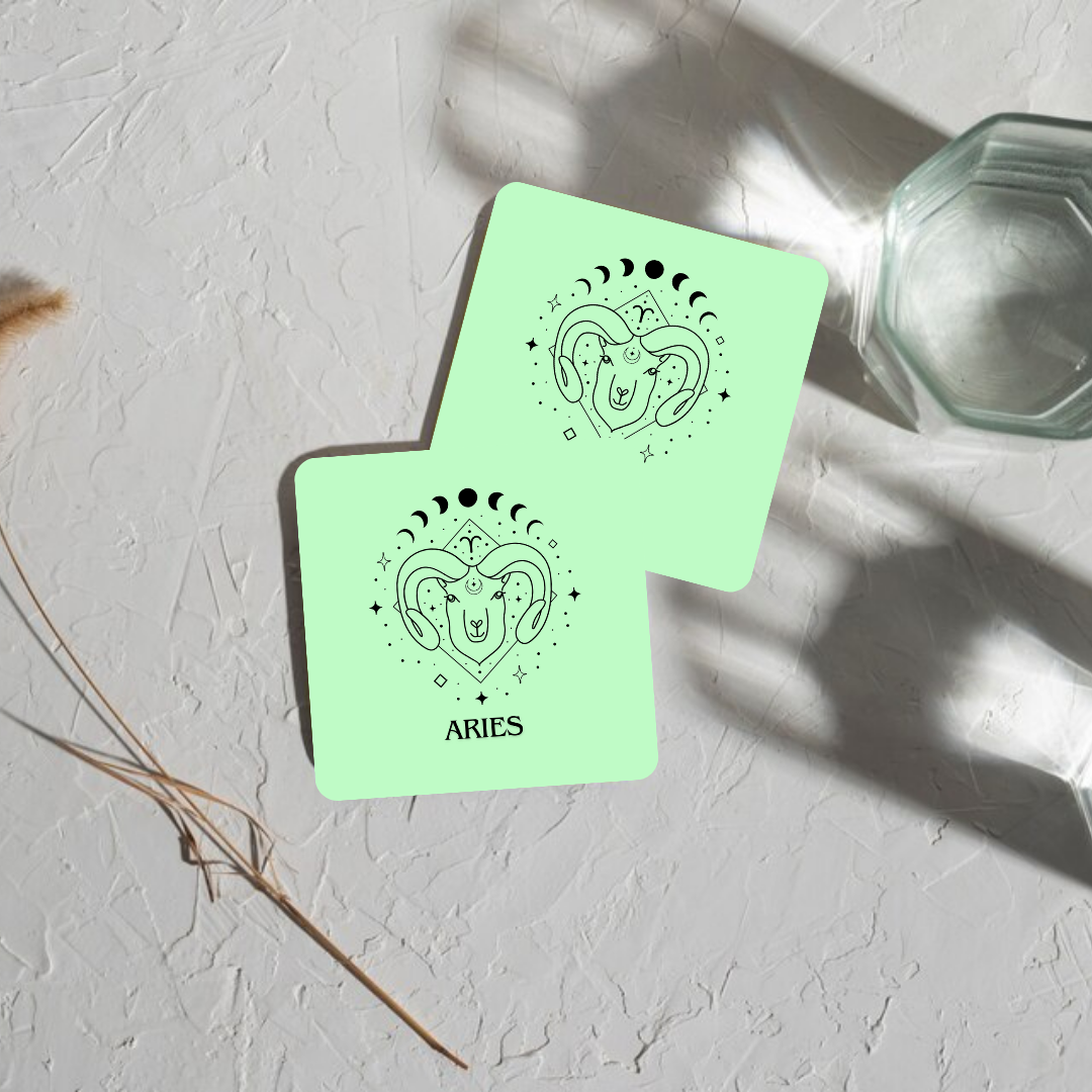 Aries Zodiac Coaster