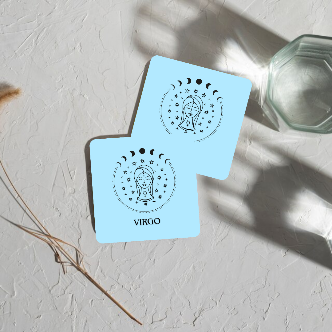 Virgo Zodiac Coaster