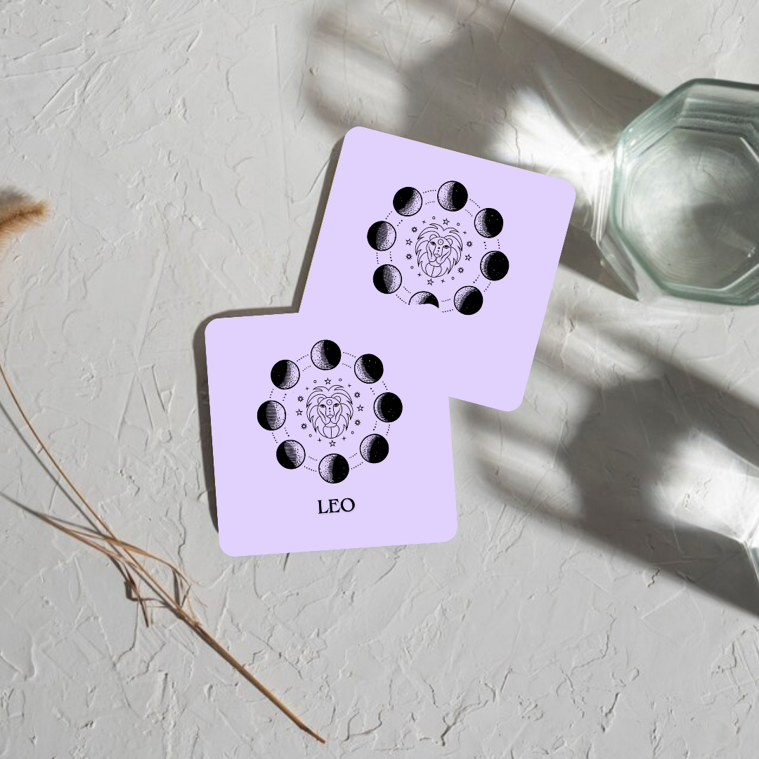 Leo Zodiac Coaster