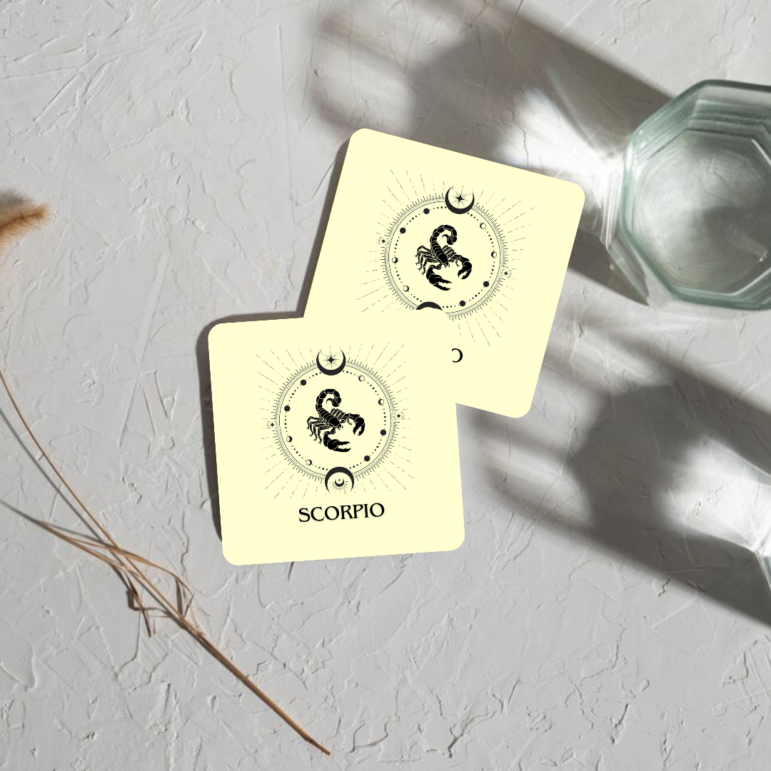 Scorpio Zodiac Coaster