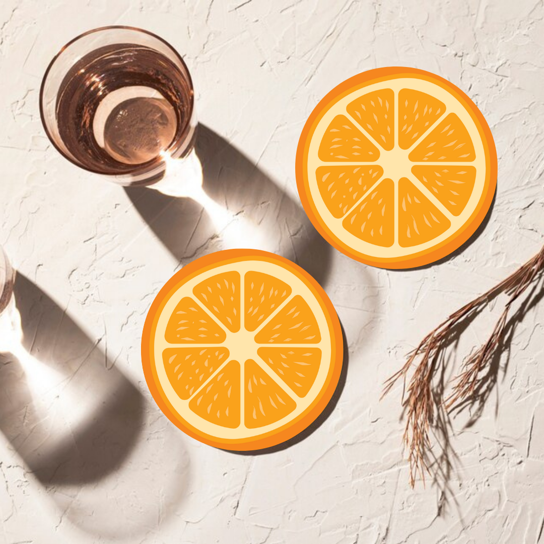 Orange you glad for this coaster?