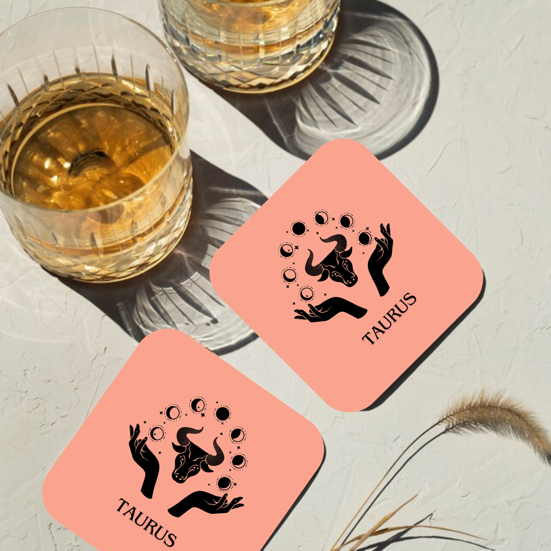 Taurus Zodiac Coaster