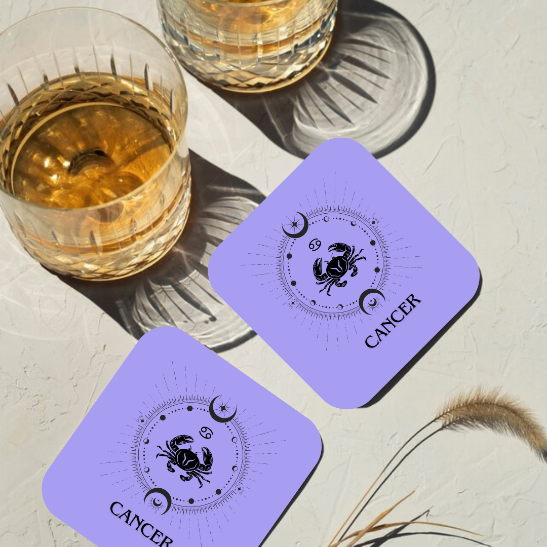 Cancer Zodiac Coaster
