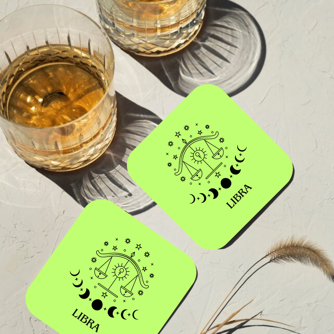 Libra Zodiac Coaster