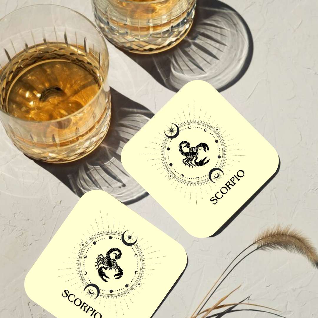 Scorpio Zodiac Coaster