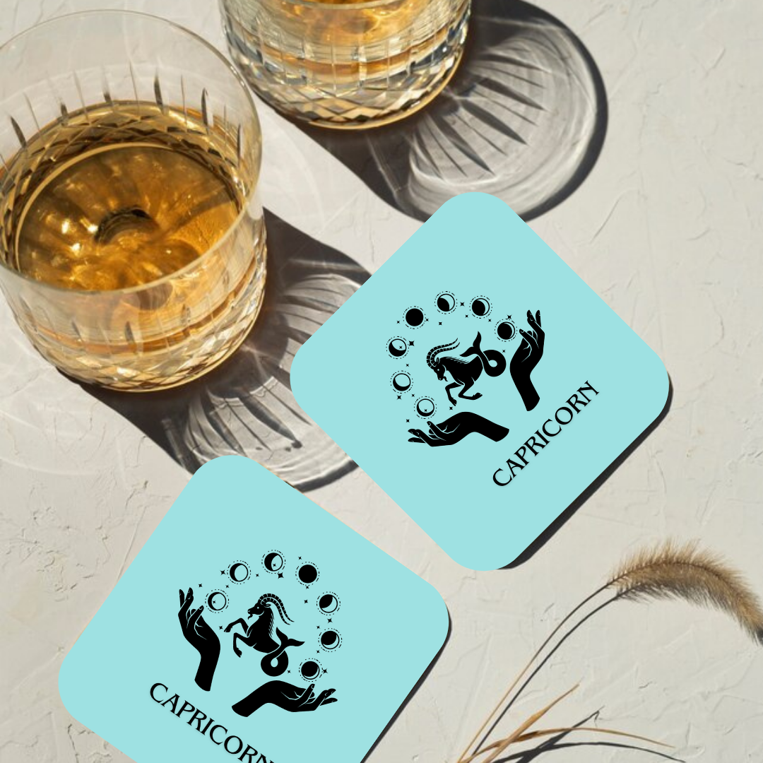 Capricorn Zodiac Coaster