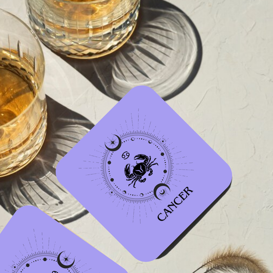 Cancer Zodiac Coaster