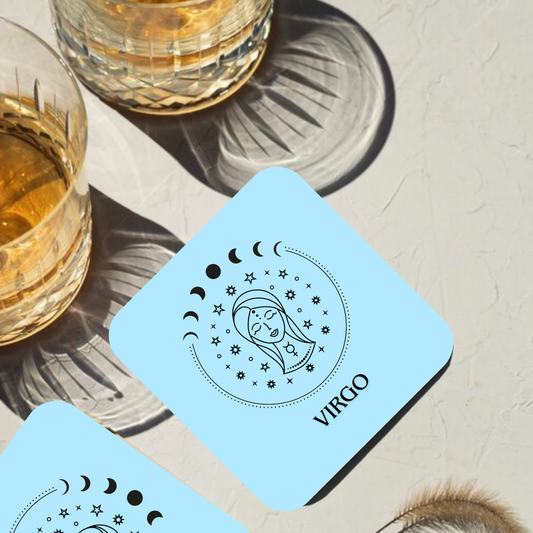 Virgo Zodiac Coaster