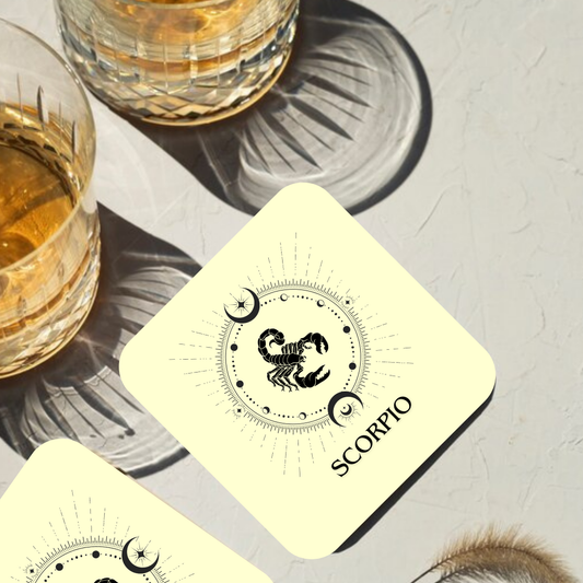 Scorpio Zodiac Coaster