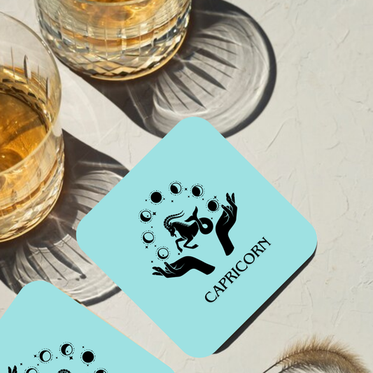 Capricorn Zodiac Coaster