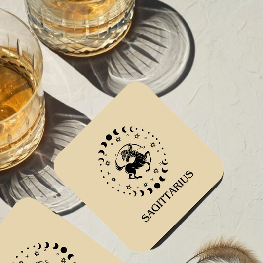 Sagittarius Zodiac Coaster