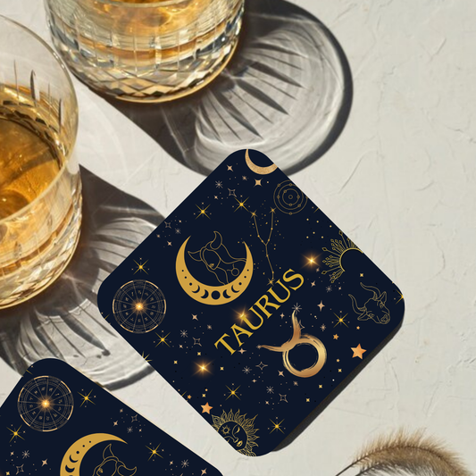 Taurus Zodiac Coaster
