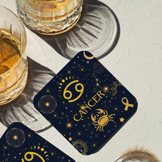 Cancer Zodiac Coaster
