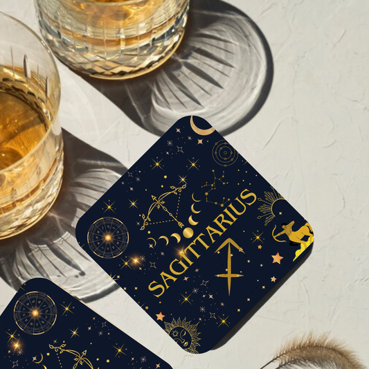 Sagittarius Zodiac Coaster