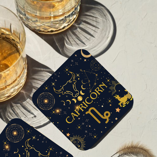 Capricorn Zodiac Coaster