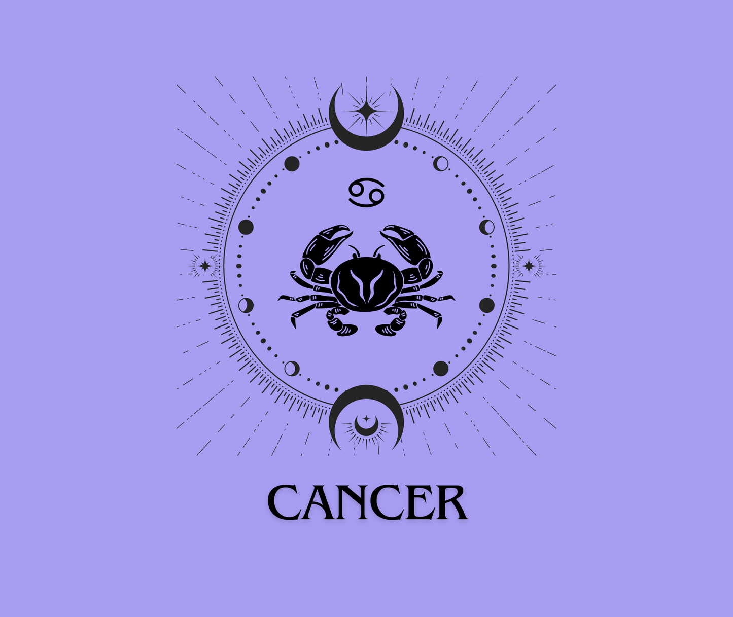 Cancer Zodiac Sign Tumbler