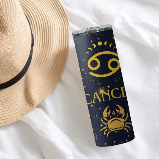 Cancer Zodiac Sign Tumbler