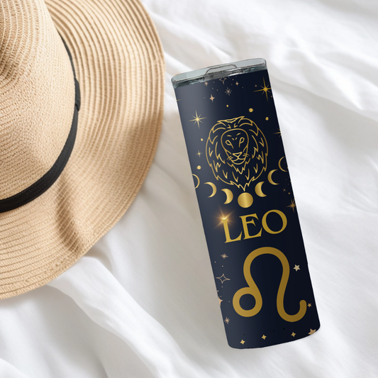 Leo Zodiac Sign Tumbler