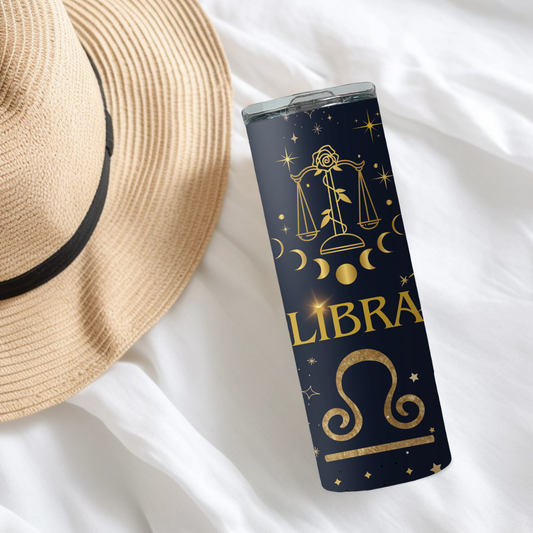 Libra Zodiac Sign Tumbler